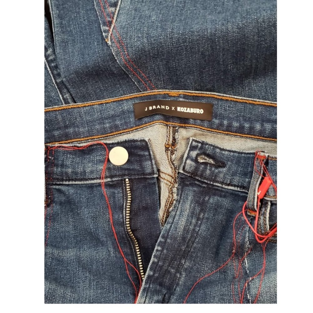 NEW J Brand xKozaburo Jolene Mysticism Flare Jeans - Picture 10 of 16